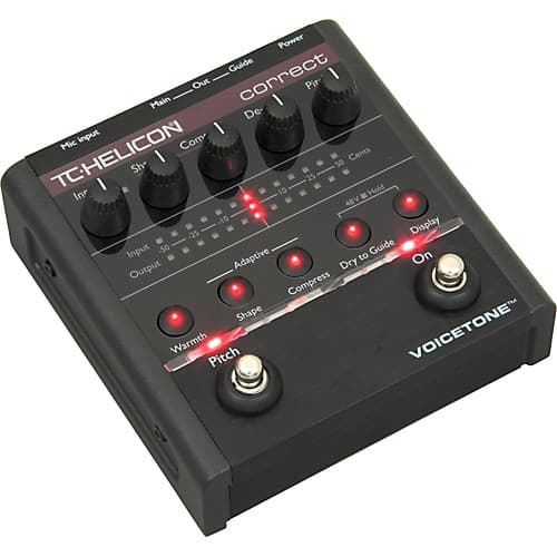 Вокальна педаль ефекту TC Helicon VoiceTone Correct