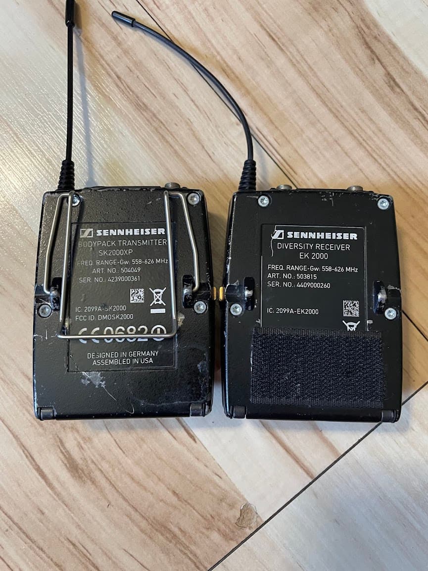 Накамерная радиосистема Sennheiser 2000 XP (Band Gw) 2