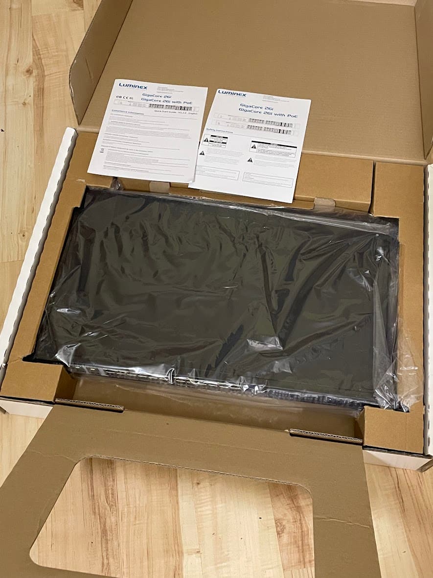 Профессиональный AV-коммутатор Luminex GigaCore 26i 3