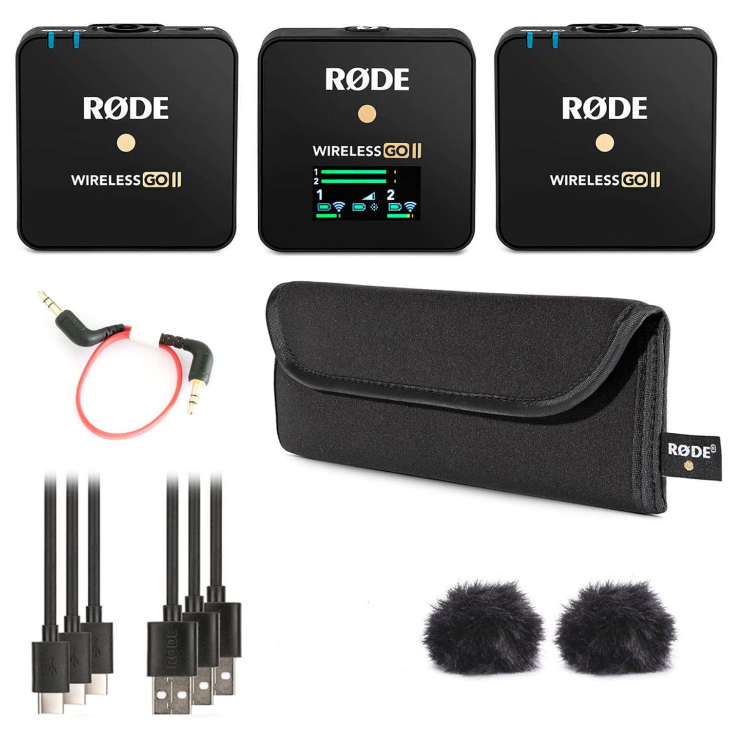 Радіосистема 2 канала RODE Wireless Go II